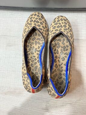 Rothy’s Leopard Print Ballet Flats